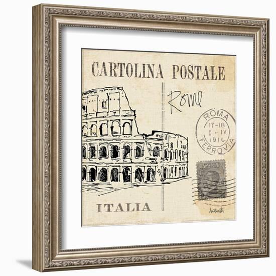 Postcard Sketches IV-Anne Tavoletti-Framed Art Print