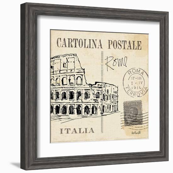 Postcard Sketches IV-Anne Tavoletti-Framed Art Print