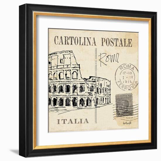 Postcard Sketches IV-Anne Tavoletti-Framed Art Print