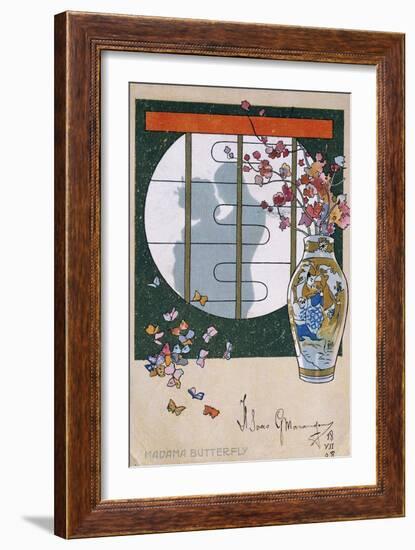 Postcard-Leopoldo Metlicovitz-Framed Giclee Print