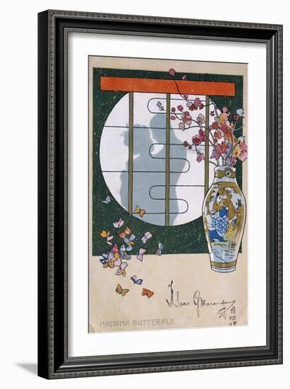 Postcard-Leopoldo Metlicovitz-Framed Giclee Print