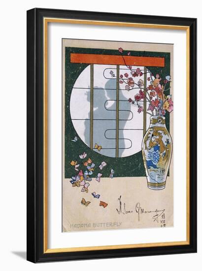 Postcard-Leopoldo Metlicovitz-Framed Giclee Print