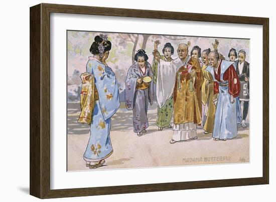 Postcard-Leopoldo Metlicovitz-Framed Giclee Print