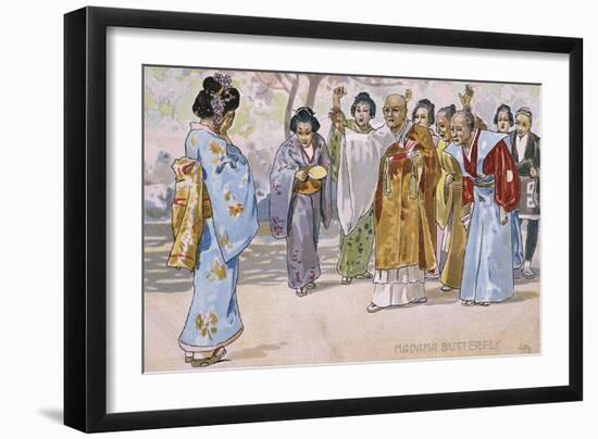 Postcard-Leopoldo Metlicovitz-Framed Giclee Print