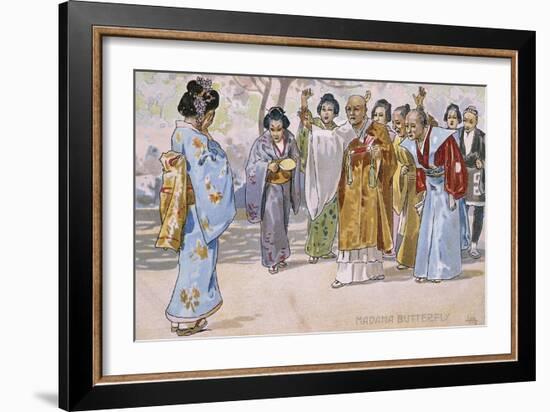 Postcard-Leopoldo Metlicovitz-Framed Giclee Print