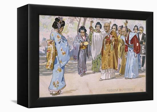 Postcard-Leopoldo Metlicovitz-Framed Premier Image Canvas