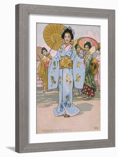 Postcard-Leopoldo Metlicovitz-Framed Giclee Print