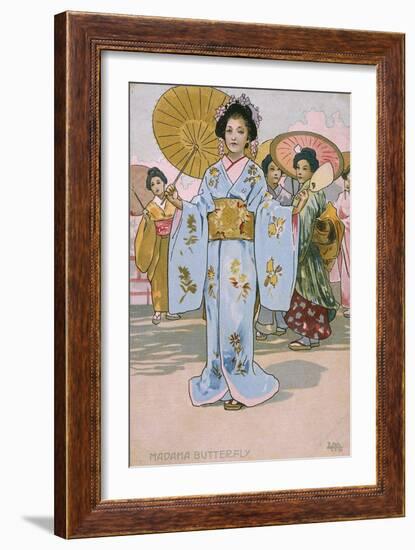 Postcard-Leopoldo Metlicovitz-Framed Giclee Print