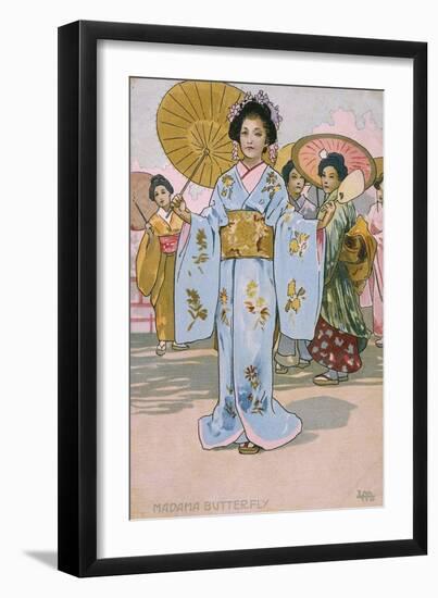 Postcard-Leopoldo Metlicovitz-Framed Giclee Print