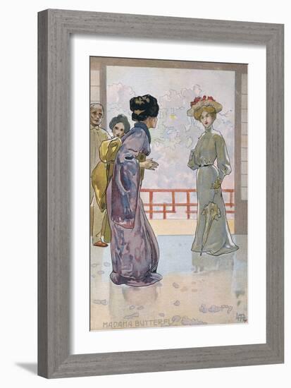 Postcard-Leopoldo Metlicovitz-Framed Giclee Print