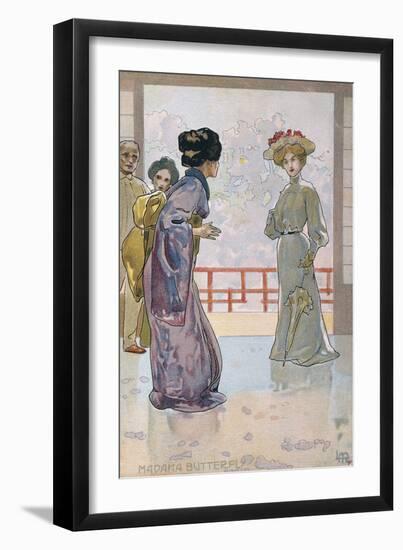 Postcard-Leopoldo Metlicovitz-Framed Giclee Print