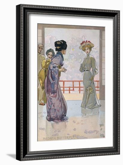 Postcard-Leopoldo Metlicovitz-Framed Giclee Print