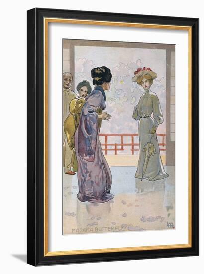 Postcard-Leopoldo Metlicovitz-Framed Giclee Print