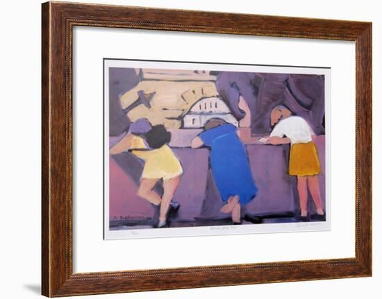 Postcards from Paris-Zora Buchanan-Framed Collectable Print