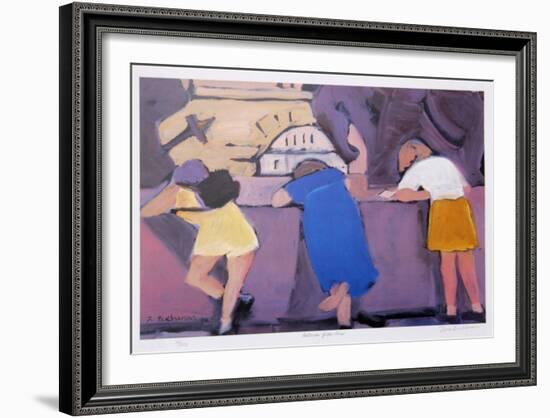 Postcards from Paris-Zora Buchanan-Framed Collectable Print