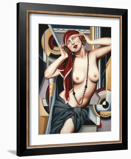 Postcards from Paris-Catherine Abel-Framed Giclee Print