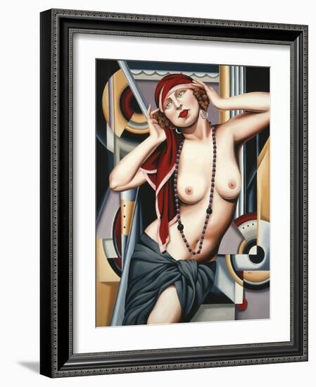 Postcards from Paris-Catherine Abel-Framed Giclee Print