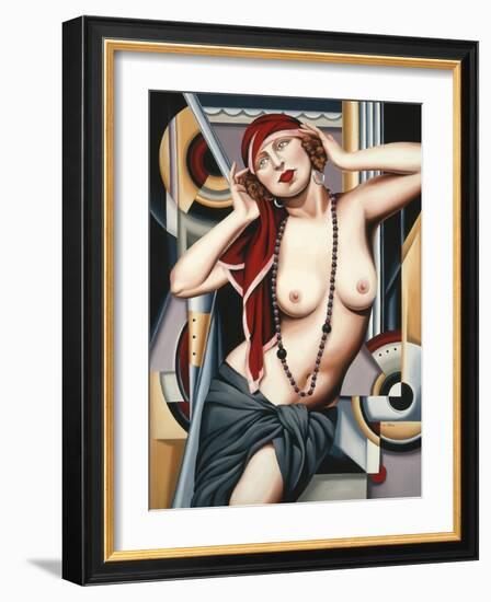 Postcards from Paris-Catherine Abel-Framed Giclee Print