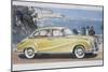 Poster Advertising a Bmw 502 Car, 1957-null-Mounted Giclee Print