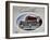 Poster Advertising a Cadillac, 1947-null-Framed Giclee Print