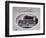 Poster Advertising a Cadillac, 1947-null-Framed Giclee Print