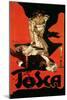 Poster Advertising a Performance of Tosca, 1899-Adolfo Hohenstein-Mounted Giclee Print