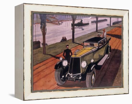 Poster Advertising Armstrong Siddeley Cars, 1930-Guy Sabran-Framed Premier Image Canvas