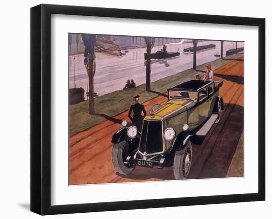 Poster Advertising Armstrong Siddeley Cars, 1930-Guy Sabran-Framed Giclee Print