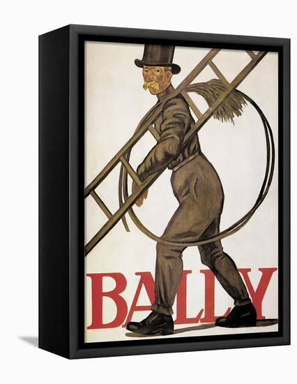 Poster Advertising 'Bally' Leather, 1926-Emil Cardinaux-Framed Premier Image Canvas