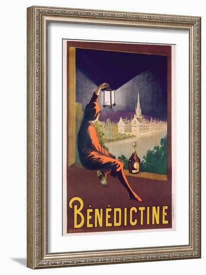 Poster Advertising 'Benedictine' Liqueur, C. 1928-Leonetto Cappiello-Framed Giclee Print