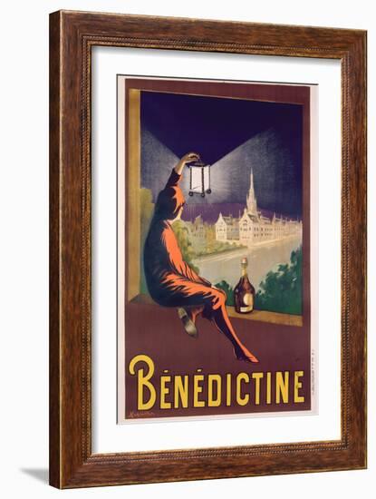 Poster Advertising 'Benedictine' Liqueur, C. 1928-Leonetto Cappiello-Framed Giclee Print