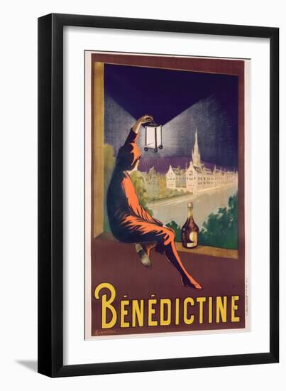 Poster Advertising 'Benedictine' Liqueur, C. 1928-Leonetto Cappiello-Framed Giclee Print