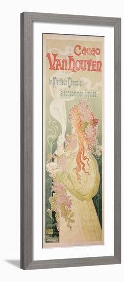 Poster Advertising Cacao Van Houten, Belgium, 1897-Privat Livemont-Framed Giclee Print