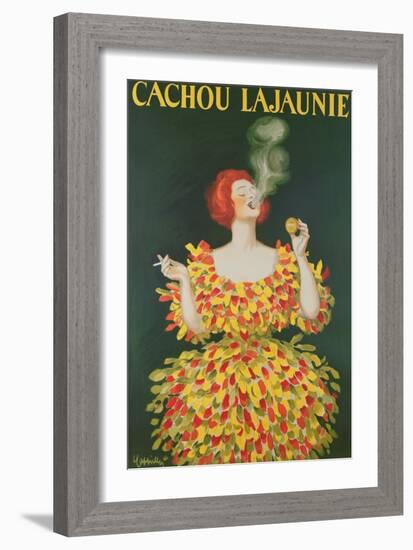 Poster Advertising Cachou Lajaunie-Leonetto Cappiello-Framed Giclee Print