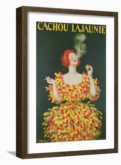 Poster Advertising Cachou Lajaunie-Leonetto Cappiello-Framed Giclee Print