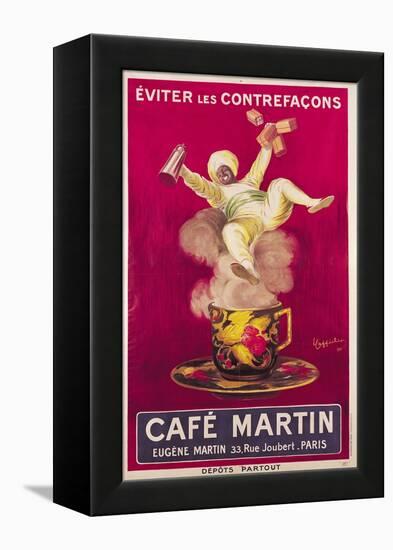 Poster Advertising 'Cafe Martin', 1921-Leonetto Cappiello-Framed Premier Image Canvas