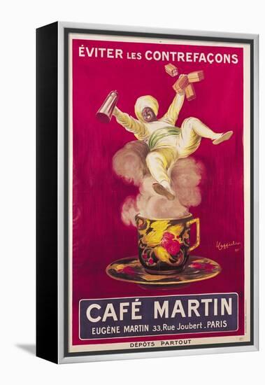 Poster Advertising 'Cafe Martin', 1921-Leonetto Cappiello-Framed Premier Image Canvas