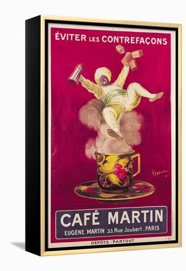 Poster Advertising 'Cafe Martin', 1921-Leonetto Cappiello-Framed Premier Image Canvas