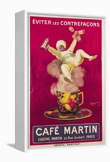 Poster Advertising 'Cafe Martin', 1921-Leonetto Cappiello-Framed Premier Image Canvas