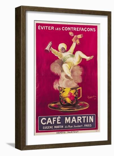 Poster Advertising 'Cafe Martin', 1921-Leonetto Cappiello-Framed Giclee Print
