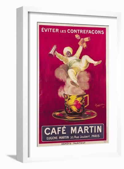 Poster Advertising 'Cafe Martin', 1921-Leonetto Cappiello-Framed Giclee Print