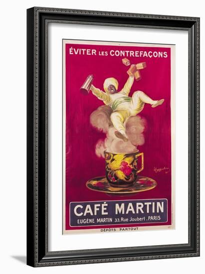 Poster Advertising 'Cafe Martin', 1921-Leonetto Cappiello-Framed Giclee Print