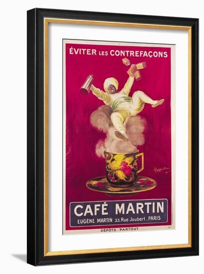 Poster Advertising 'Cafe Martin', 1921-Leonetto Cappiello-Framed Giclee Print