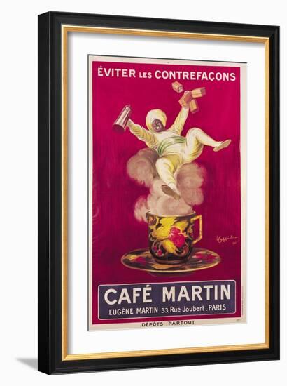 Poster Advertising 'Cafe Martin', 1921-Leonetto Cappiello-Framed Premium Giclee Print