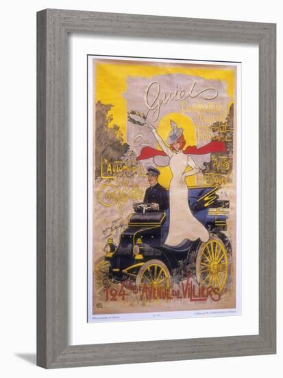 Poster Advertising Car Coachwork, 1899-Maurice Neumont-Framed Giclee Print