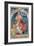 Poster Advertising 'Chocolat Ideal', 1897-Alphonse Mucha-Framed Giclee Print