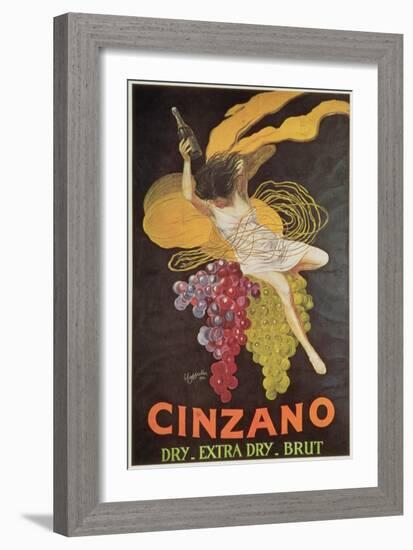 Poster Advertising 'Cinzano', 1920-Leonetto Cappiello-Framed Giclee Print