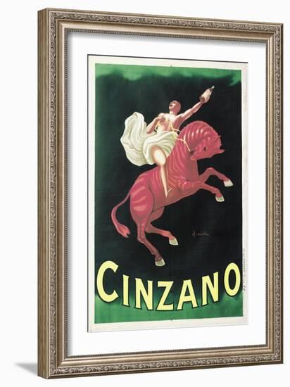 Poster Advertising Cinzano, 1925-Leonetto Cappiello-Framed Giclee Print