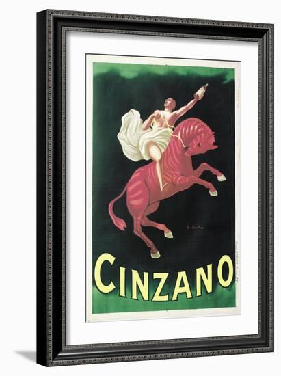 Poster Advertising Cinzano, 1925-Leonetto Cappiello-Framed Giclee Print