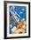 Poster Advertising Cortina DAmpezzo-Franz Lenhart-Framed Giclee Print